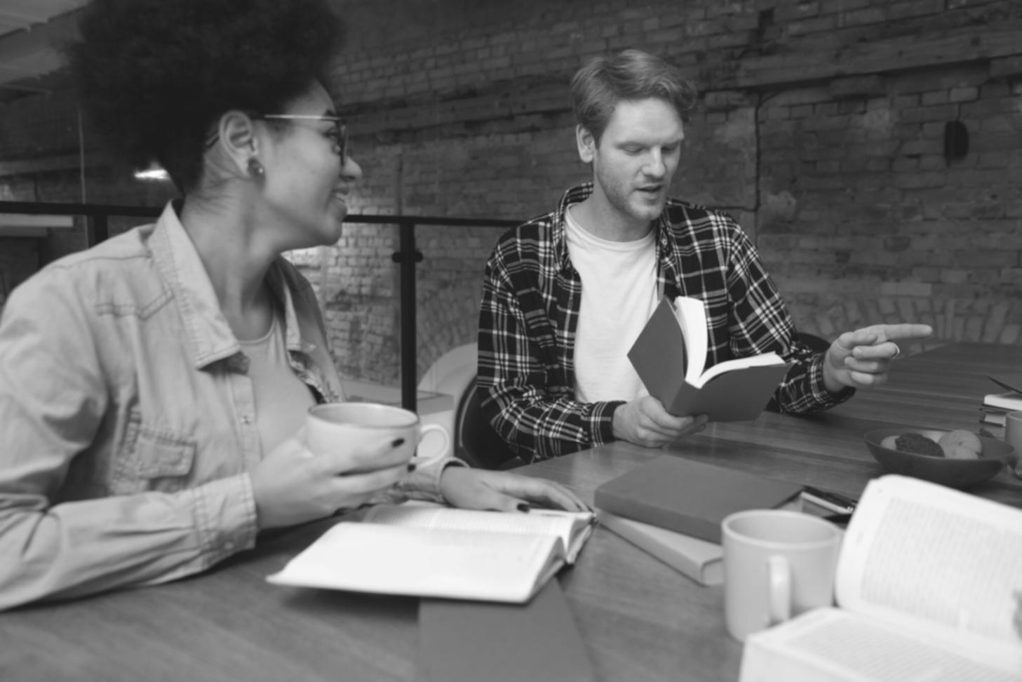 Financial planning session with calendar analysis charts